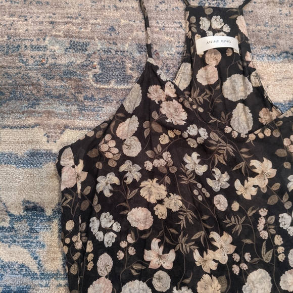 Anine Bing gauzy floral cotton sundress EUC - Picture 3 of 5